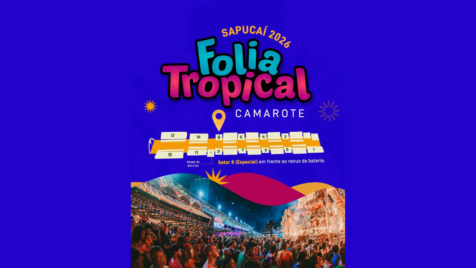 Carnaval 2026: Folia Tropical
